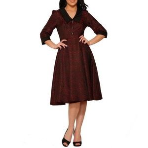 Ophelia Hearts & Roses Evening Dress